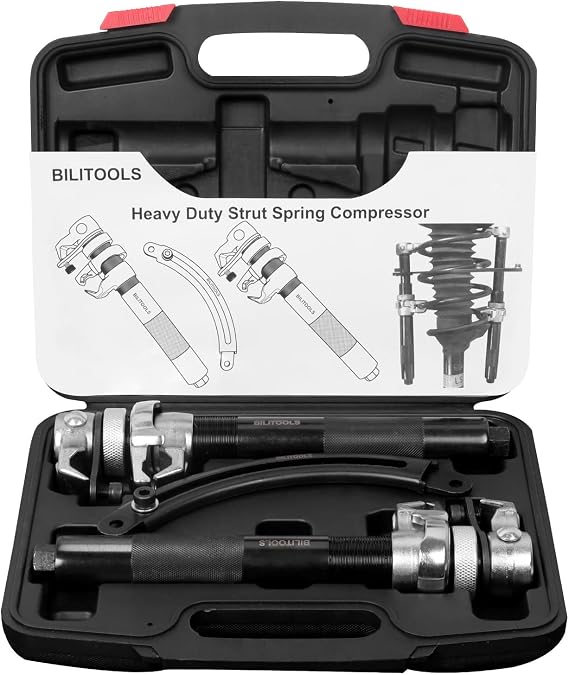 BILITOOLS 2-Piece Coil Spring Compressor Tool, Max Load.2645LB
