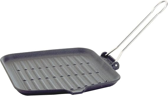 Ilsa Dietella Grill Pan Cast Iron 24 x 24 cm Anthracite