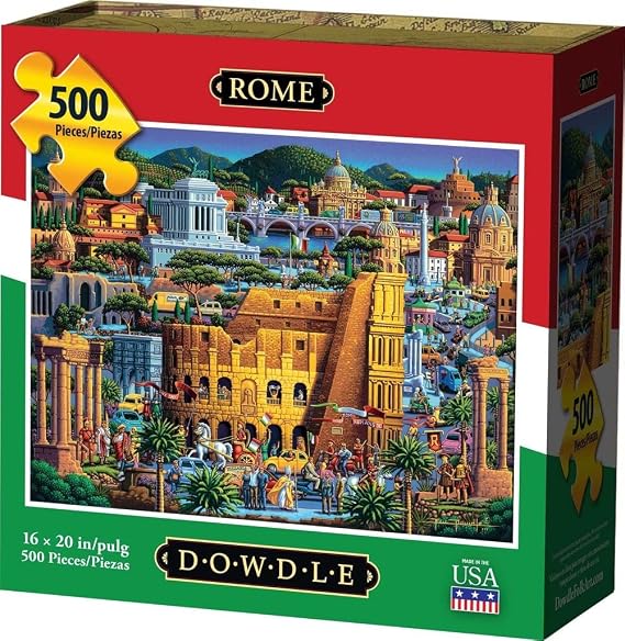 Dowdle Jigsaw Puzzle, Rome, 500 Piece