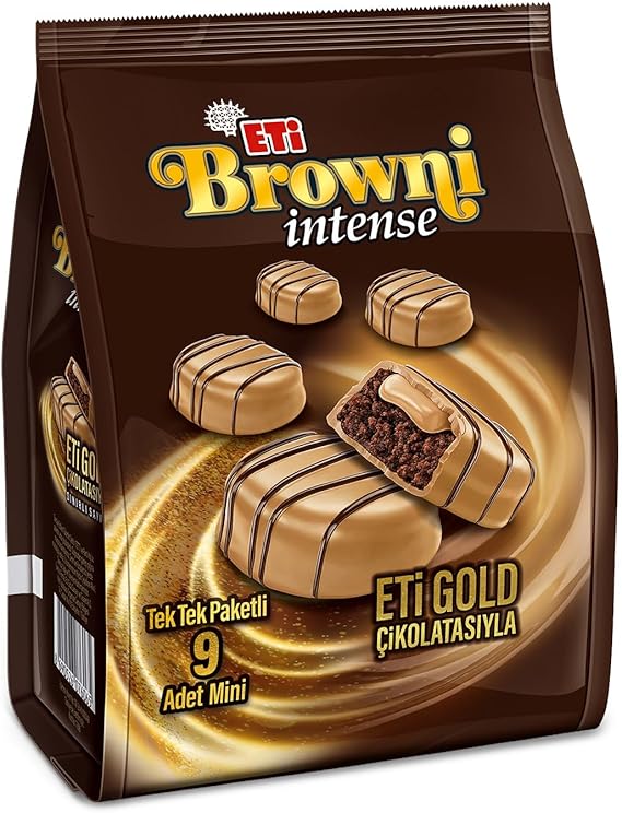Eti Browni Intense Gold Çikolatalı Mini Kek 135 g