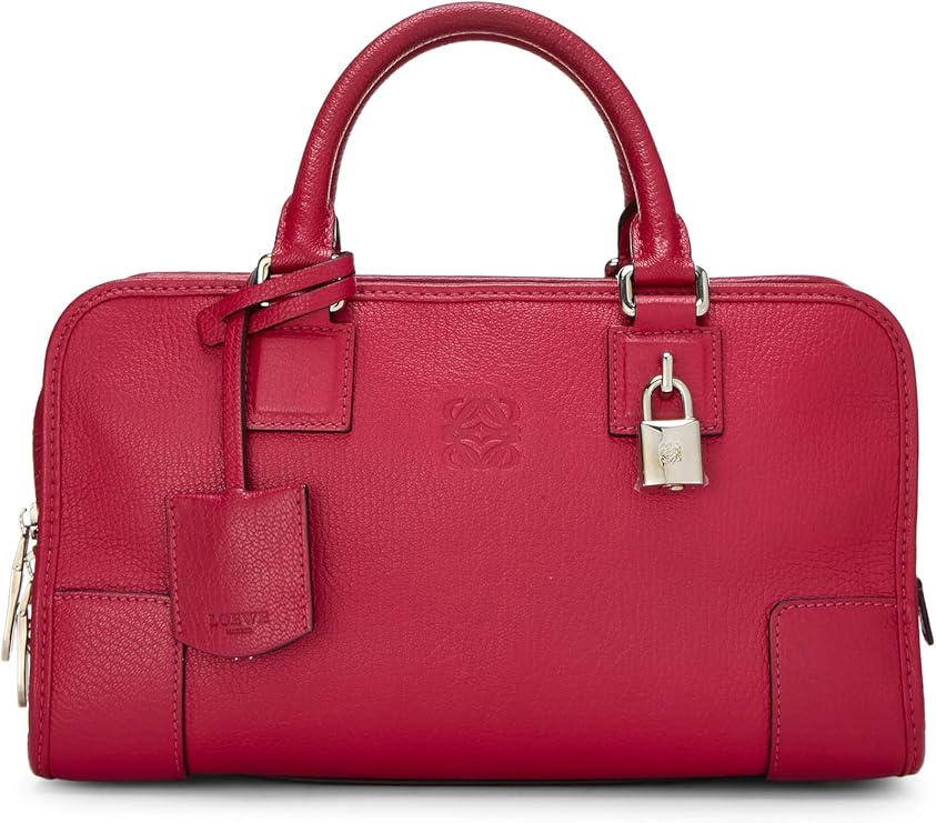 Pre-loved Red Leather Amazona 28, Red