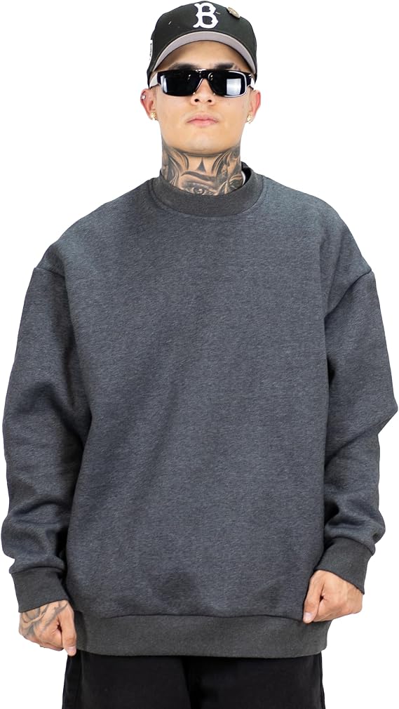FB County Long Sleeve Crew Neck Sweatshirt, 13oz Fleece, Unisex