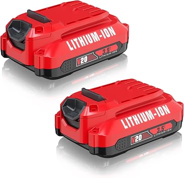 Bonacell Upgraded 2Pack 3500mAh Replacement for Craftsman 20V Battery, Compatible with Craftsman V20 Lithium Ion Battery CMCB202-2 CMCB201 CMCB204 20Volt Battery Series Cordless Power Tools