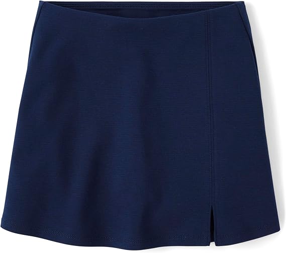 The Children's Place Girls' Uniform A-line Ponte Skorts