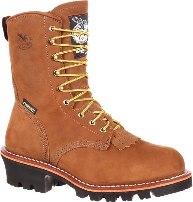 Georgia Boot Steel Toe GORE-TEX Waterproof 400G Insulated Logger Boot