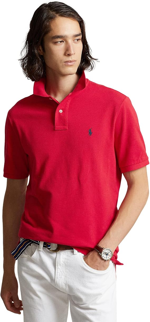 POLO RALPH LAUREN Custom Slim Fit Mesh 2000 Red XL