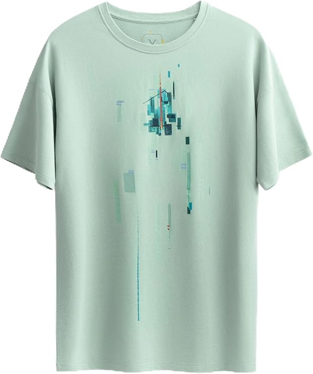 KAFT Erkek Oversize Tasarım T-Shirt Ev