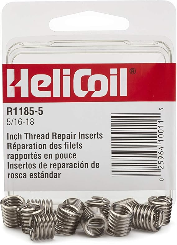 Helical Insert, 304SS, 5/16-18, PK12