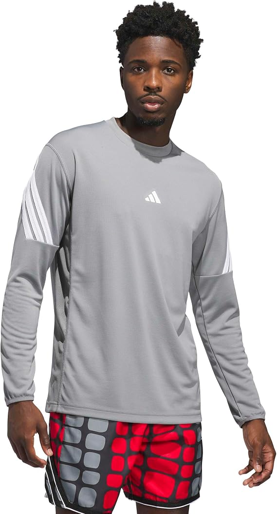 adidas Mens Crazy Lite Long Sleeve Basketball Casual - Black