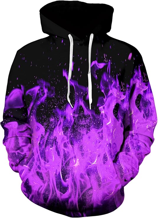 Ahegao Mens Hoodies Novetly Sweatshirts for Man 3D Graphics Pullover with Pockets S-4XL