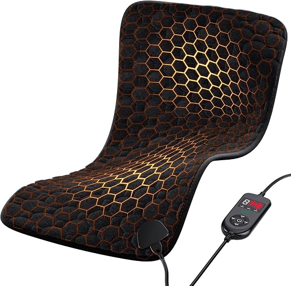 UTK Far Infrared Heating Pad for Back & Cramps, 30s Fast Heating,Super Soft