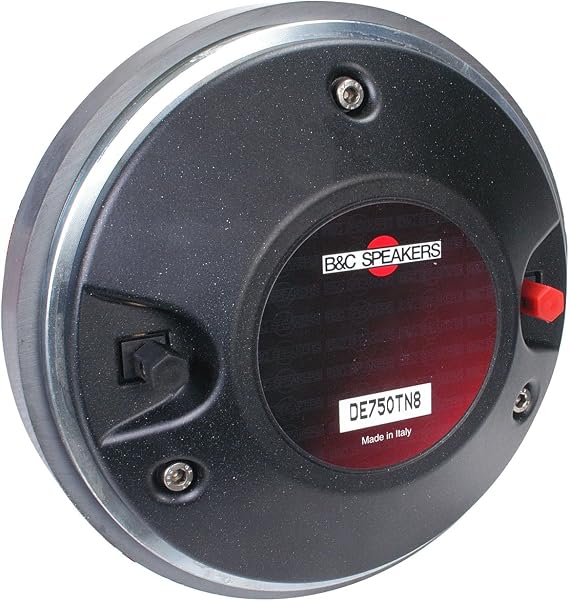 B&C DE750TN-8 2" Titanium Horn Driver 8 Ohm 4-Bolt