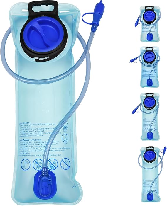 1.5L/2L/2.5L/3L Large Opening Hydration Bladder for Cycling Hiking Camping
