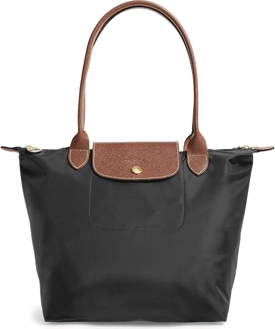 Longchamp 'Medium 'Le Pliage' Tote Shoulder Bag, Black