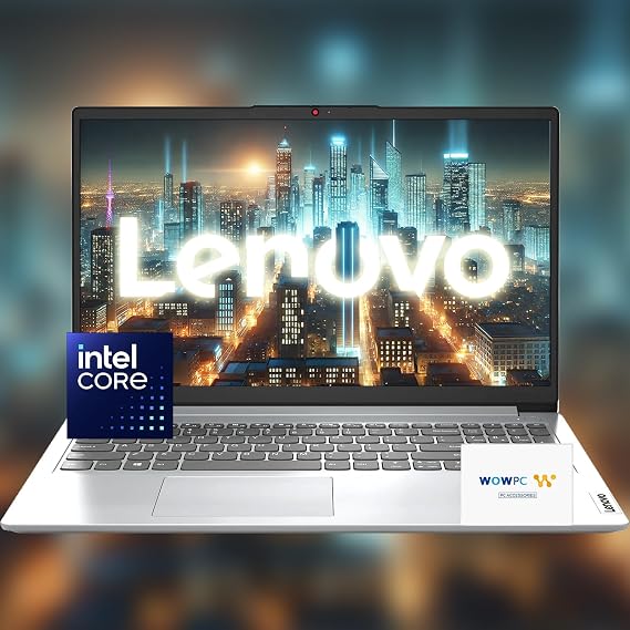 Lenovo Idea 15 Premium Series Laptop Intel Core 1 Year Office 365 w/ 1TB Cloud Storage 8GB RAM 640GB Storage (128GB SSD + 512GB External HD) Wi-Fi 6 Win 11 Pro w/WOWPC Bundle