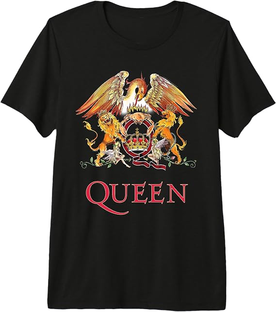 Queen Official Classic Crest Premium Tri-Blend T-Shirt