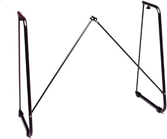 Yamaha L-2C Keyboard Stand, Foldable and Practical Instrument Stand with a Sturdy Design, in Black