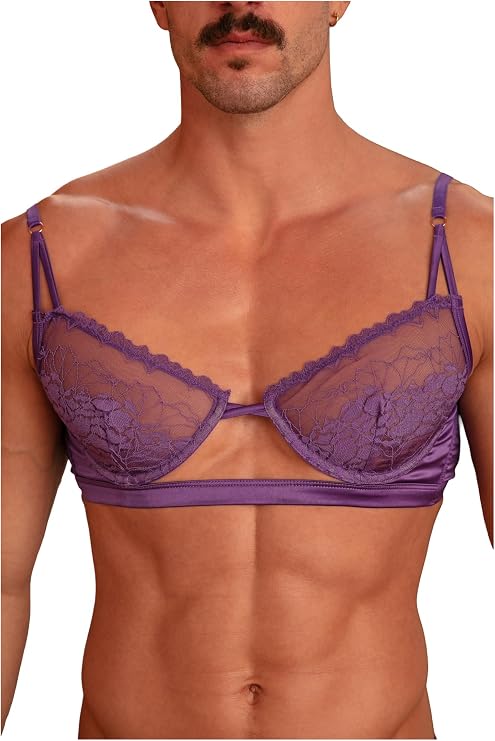 Smooth as Silk Daydream Wired Bra for Men - Sexy Men's Lingerie