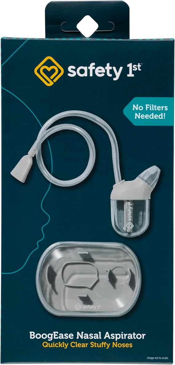 Safety 1st BoogEase Nasal Aspirator, Grey