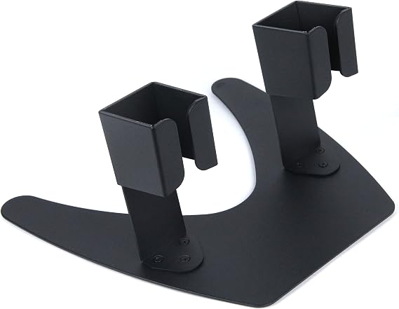 GEEK Professional Aerophone Stand Aerophone&Electronic Wind Instrument holder Iron Metal Stand, Super Stable Solid Stand designed for Roland Aerophone AE-10/20/30 AKAI EWI 4000S/5000 (2 heads & Black)
