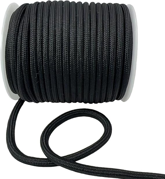 5mm Solid Poly Rope for Lanyards Clothesline Camping 20 Yards