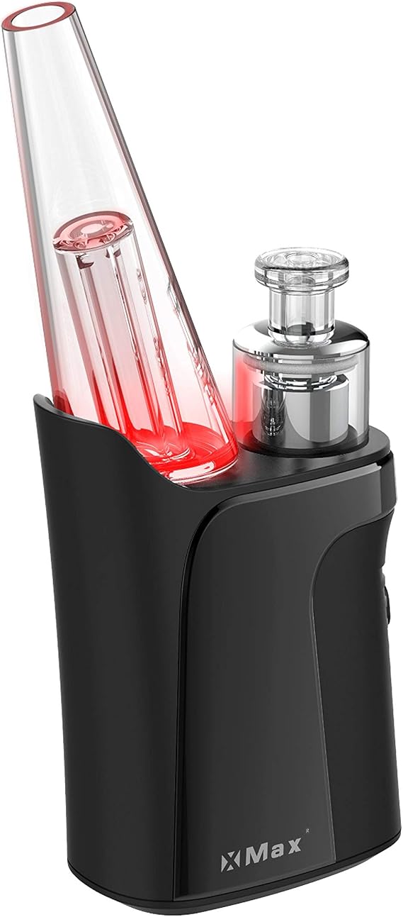 Xmax QOMO by Jurassic, Premium Micro E-Rig Vaporizer for Wax, Concentrates & Shatter