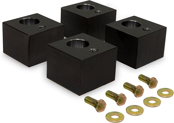 Front Driver Seat Riser 1.5" Spacer Block Lift Kit for Chevy Silverado/GMC Sierra 1500, 2500, 3500 Trucks 1999-2013