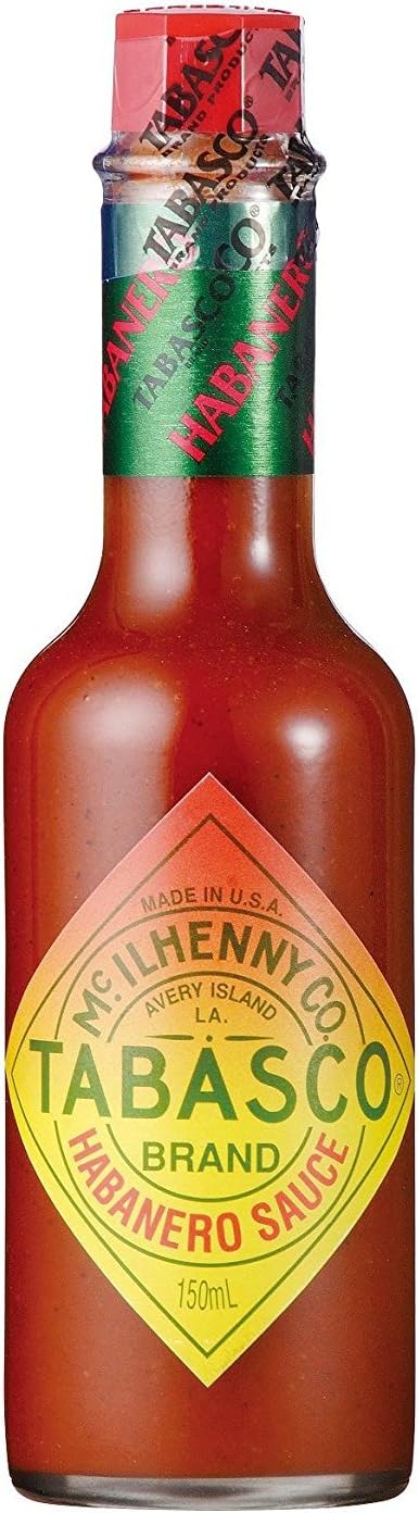 Tabasco Habanero Sauce, 5.1 fl oz 150 ml x 6 Bottles