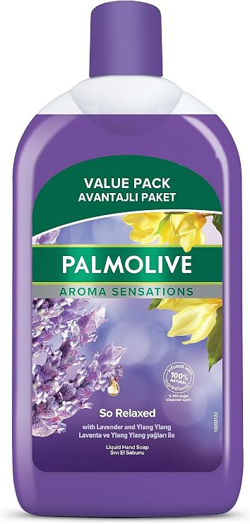 Palmolive Aroma Sensations So Relaxed Liquid Hand Soap (700 ml) with Ylang Ylang Essence Oil and Iris Extract