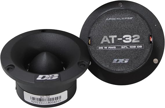 Pair of 3" 35W RMS 4-ohm Tweeters by Deaf Bonce