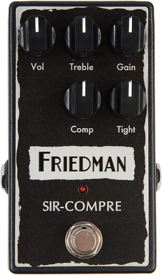 Friedman Amplification Sir-Compre Compressor with Gain Guitar Effects Pedal