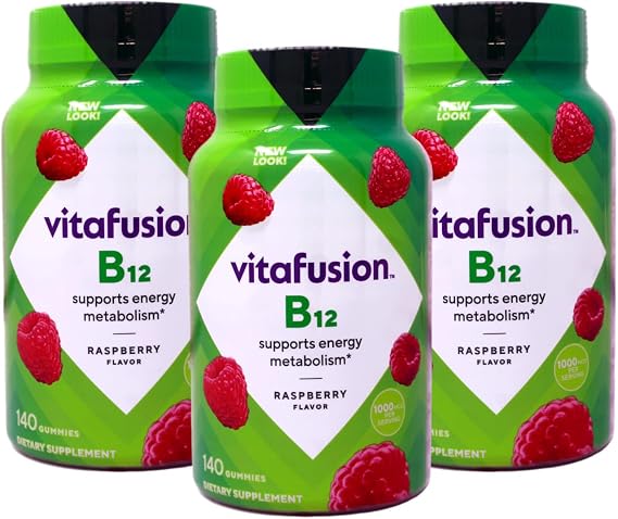 B-12 1000 mcg, 3 Pack (140 Count)