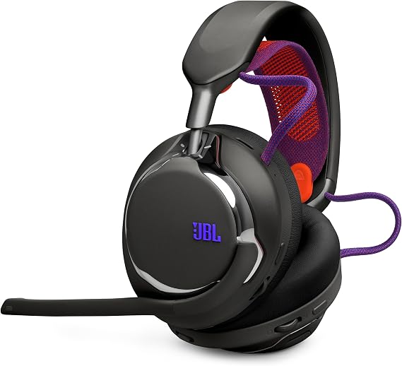 JBL Quantum 950X - Wireless multiplatform Gaming Headset with Adaptive Noise Cancelling, 50mm Carbon Dynamic Drivers, Spatial Sound with Head