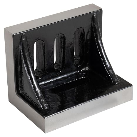 Angle Plate, 4-1/2" Slotted & Webbed (3432)