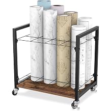 Blueprint Storage Rack Cart