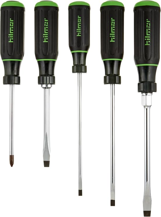hilmor 1891087 Screwdriver Set, 5 Piece