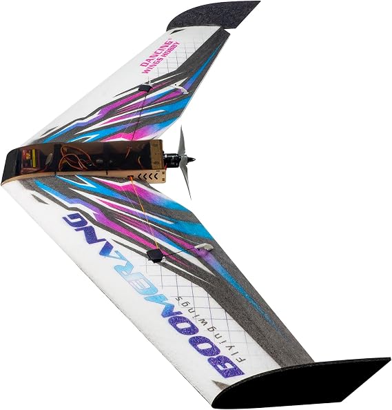E42 EPP Flying Wing RC Airplane 1114mm Wingspan FPV Delta Wing Tail-Pusher - Glider Kit/Kit+Power Combo (KIT+Motor+Prop+ESC+Servos)