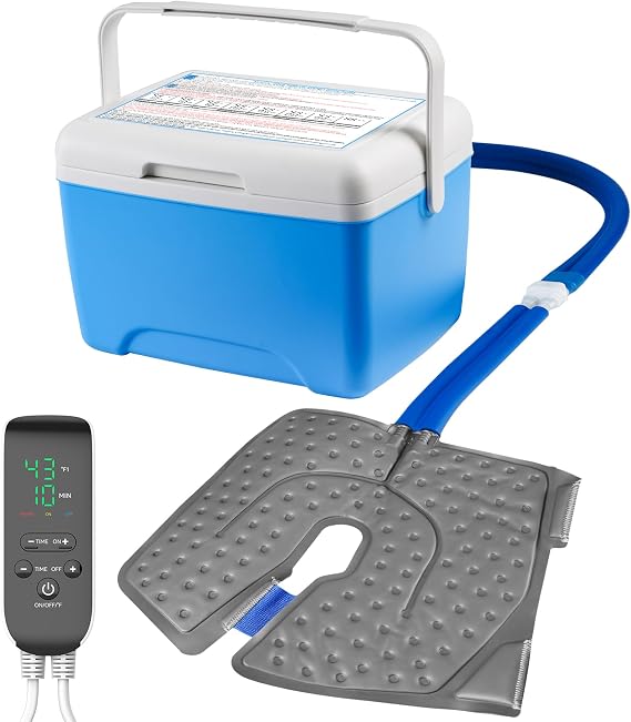 Cold Therapy Machine for Knee, Programmable Timer, Temperature Display