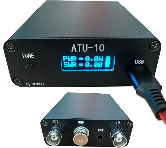 MALAHIT ATU-100 Tyny Version ATU-10 QRP Automatic Antenna Tuner 1.6 Version by N7DDC