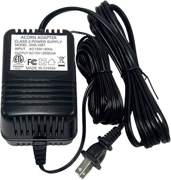 Acorn Stair Lift Charger/Transformer Power Supply for Acorn 120 and 130 Stair Lifts Made Before 2014