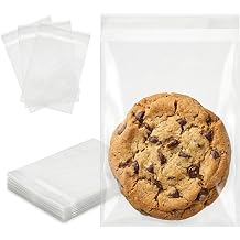 Quotidian 400 Count Clear Self-Sealing Cellophane Bags Bundle, 4 x 6 in and 9 x 12 in OPP Bags for Cookies, Cards, Gifts, Retail Packaging