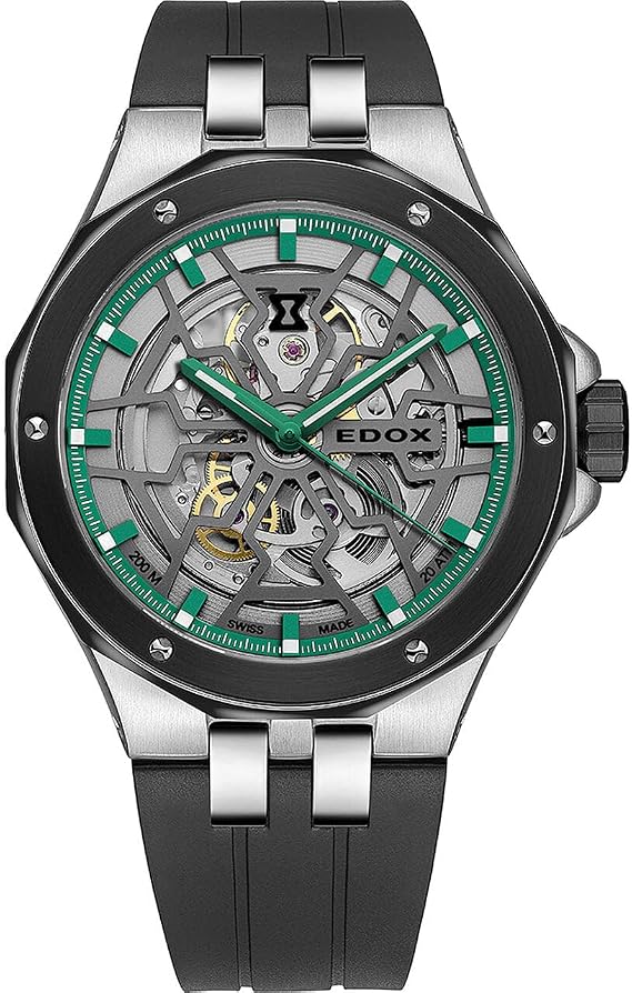 EDOX Analog mid-37106, Black/White
