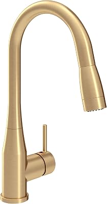 Symmons S-2302-BBZ-PD-1.5 Sereno Single-Handle Pull-Down Kitchen Faucet in Brushed Bronze 1.5 GPM