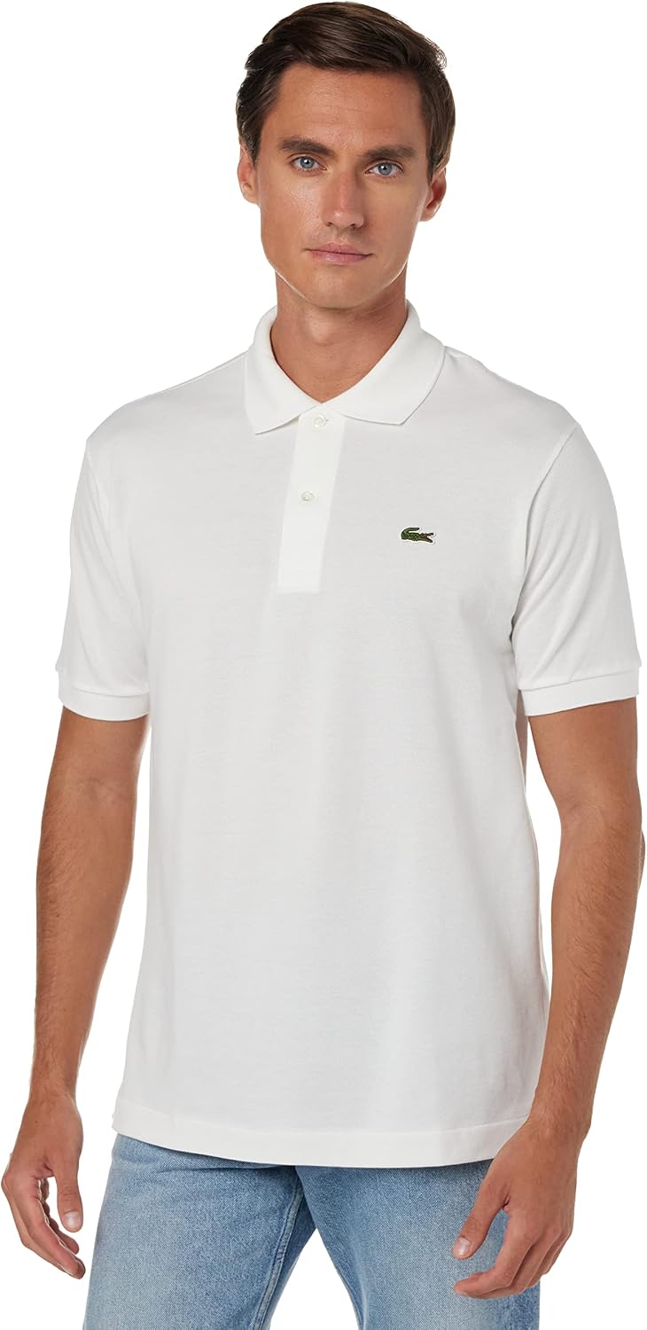 Lacoste Mens Classic Short Sleeve Polo Shirt Lifestyle