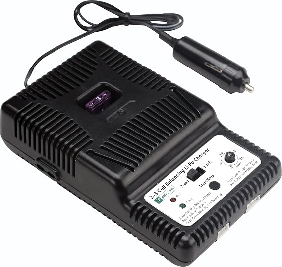 ParkZone 2-3 Cell DC Li-Po Balancing Charger