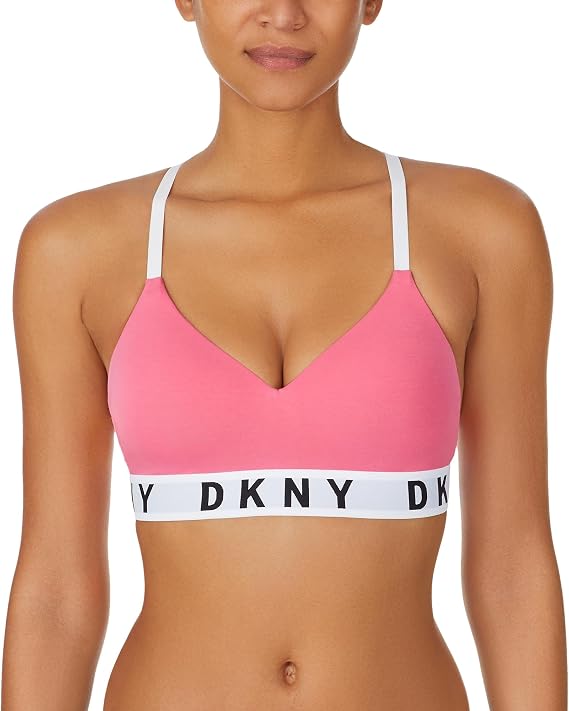 DKNY Womens Women's Cozy Boyfriend Wirefree Pushup Bra