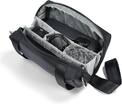 UTEBIT Carrying Bag for DJI Osmo Pocket 3, Portable Storage Carry Case Large Capacity Travel Storage Holder Carry Bag Protective Handbag All in One for DJI Osmo Pocket 3 Creator Combo Accessories