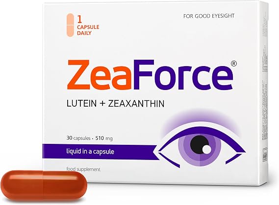 Excellent Vision with 1 Capsule/Day. Concentrated Composition. Multidirectional Action. Liquid Formula for Complete Absorption and Faster Effect. Laboratory Tested. (30 Servings)