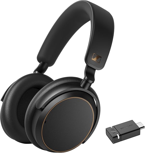 Sennehiser ACCENTUM Wireless Headphones, ANC, 50 Hr Battery, BTD 600 Dongle
