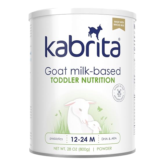 Kabrita Goat Milk Toddler Drink, Clean Label Certified, Gentle, 28oz